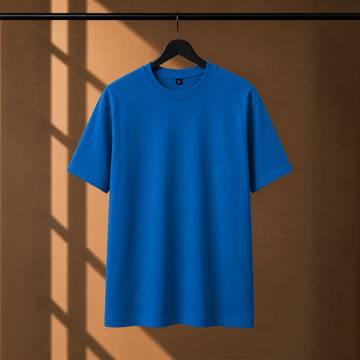 180 GSM Regular Fit RoyalBlue T-Shirt