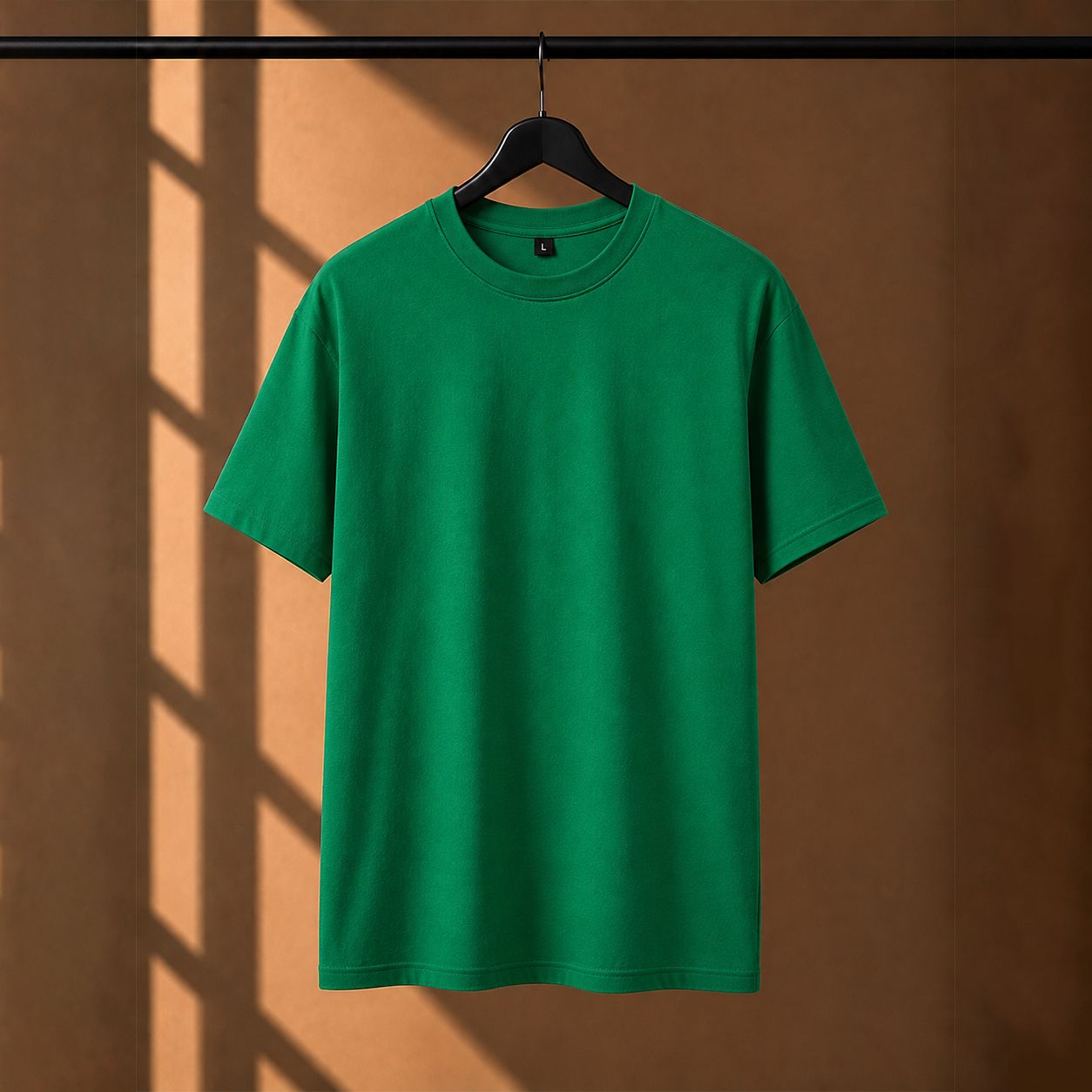 180 GSM Regular Fit Light Green T-Shirt
