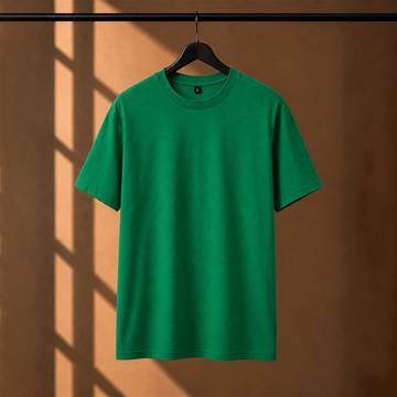 180 GSM Regular Fit Light Green T-Shirt