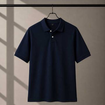 200 GSM Polyester Polo NavyBlue tshirt