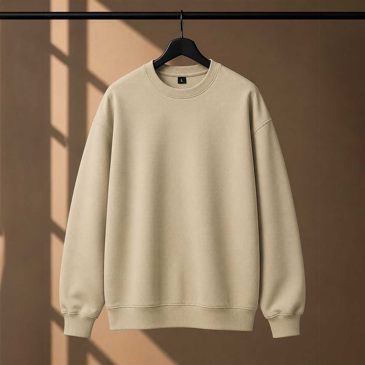 300 GSM Sweatshirt Beige