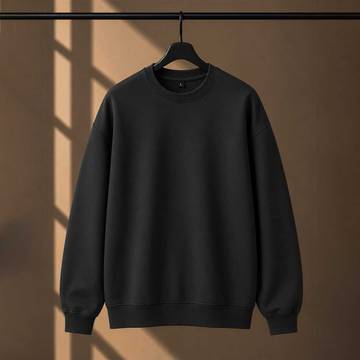 300 GSM Sweatshirt Black