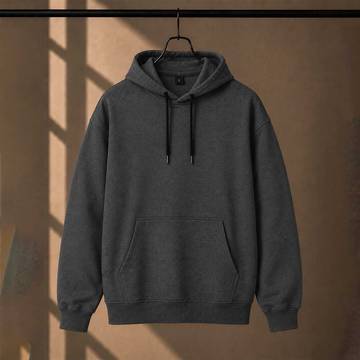 300 GSM Regular Hoodie Charcoal